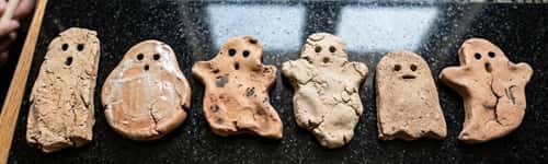 7. Flat Clay Ghost Wall Tiles