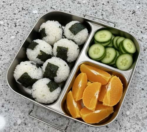 7. Rice Ball Lunch Box