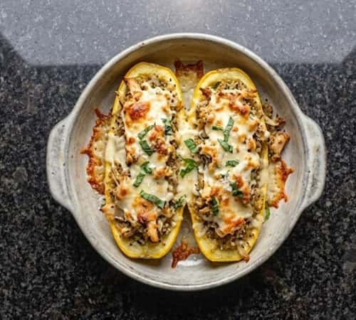 8. Stuffed Summer Squash Boats