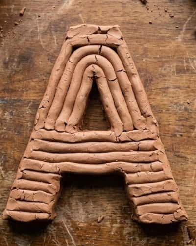 9. Coil Alphabet Letter