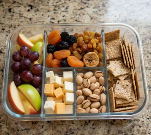 9. Mediterranean Fruit & Cheese Box