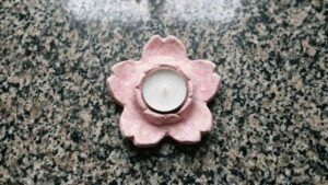Air Dry Clay Crafts For Japanese Cherry Blossom Season