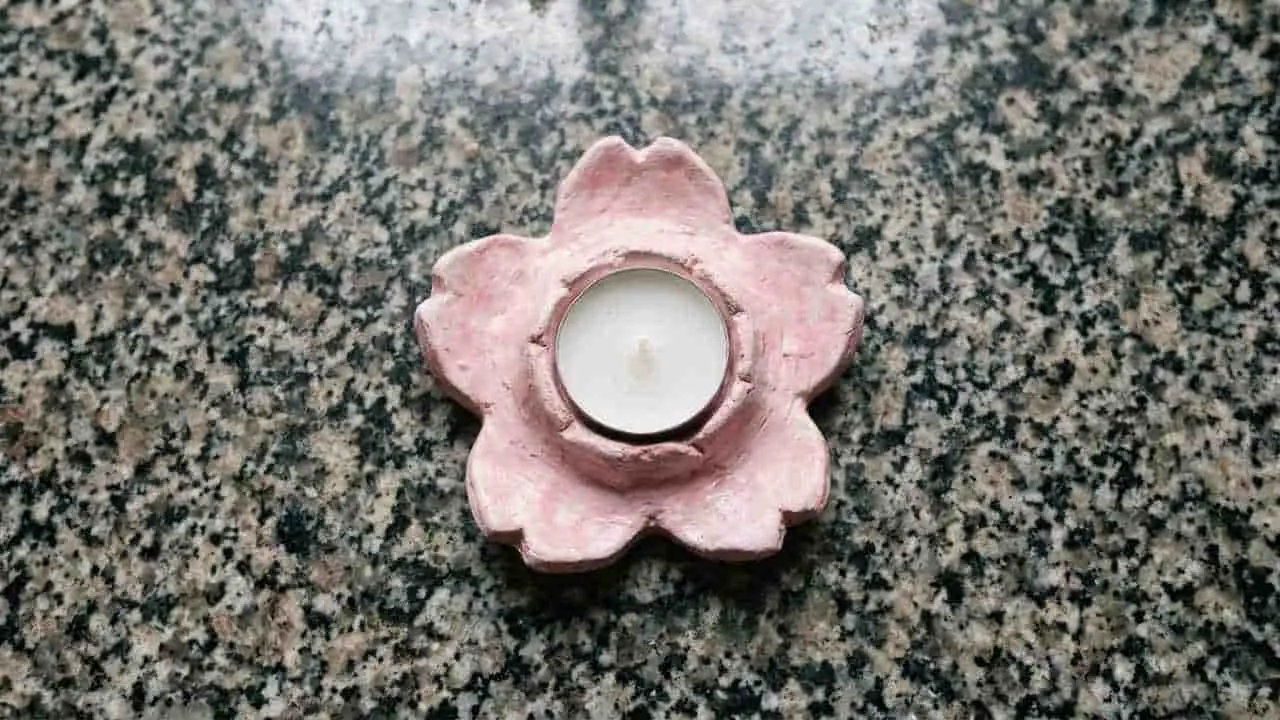 Air Dry Clay Crafts For Japanese Cherry Blossom Season