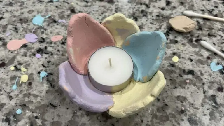 Air Dry Clay Crafts For Spring - featured