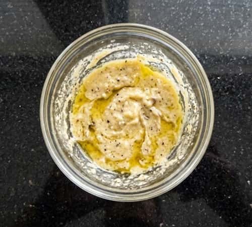 Caesar Vinaigrette Dressing - completed