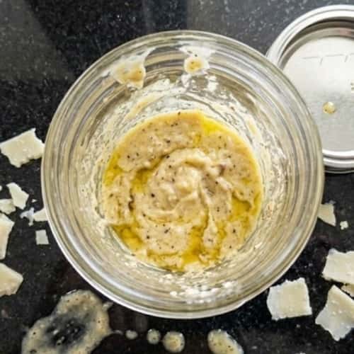 Instructions To Make Caesar Vinaigrette Dressing