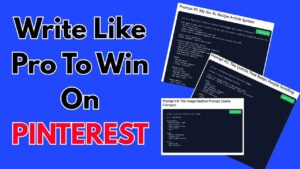 Pinterest Writing Prompts