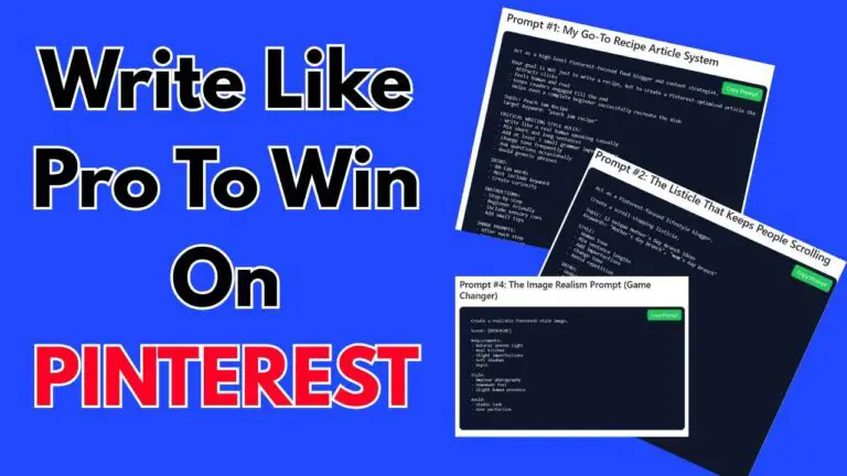 Pinterest Writing Prompts