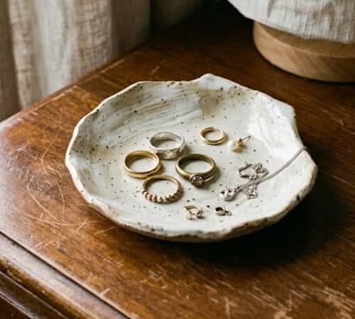 1. Coastal Shell Trinket Dish
