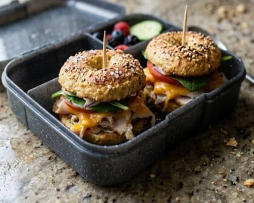 1. Mini Gluten-Free Bagel Sandwich Sliders