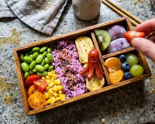 10. Rainbow Dessert + Savory Combo Box