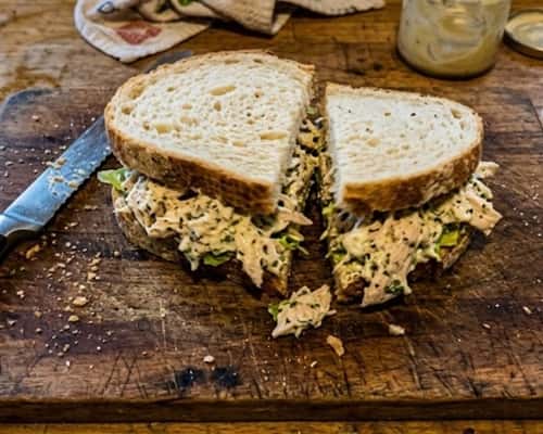 11. Quick Chicken Mayo Sandwich
