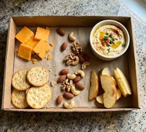 12. Minimalist 5-Item Snack Style Grazing Box
