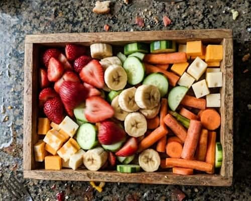 2. Kids-Friendly Rainbow Snack Box