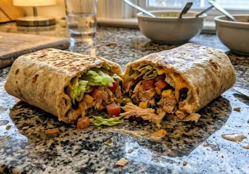 3. Chicken Tortilla Wrap