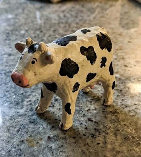 3. Chunky Dairy Cow with Spotty Personality