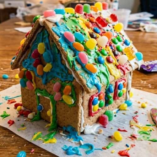 3. Graham Cracker Color Pop House