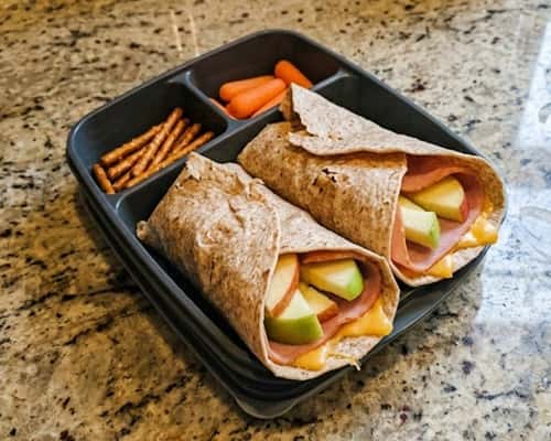 3. Ham, Cheese & Apple Crunch Wrap