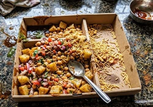 3. Indian Chaat Inspired Grazing Box