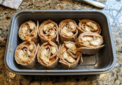3. Peanut Butter Banana Roll-Ups