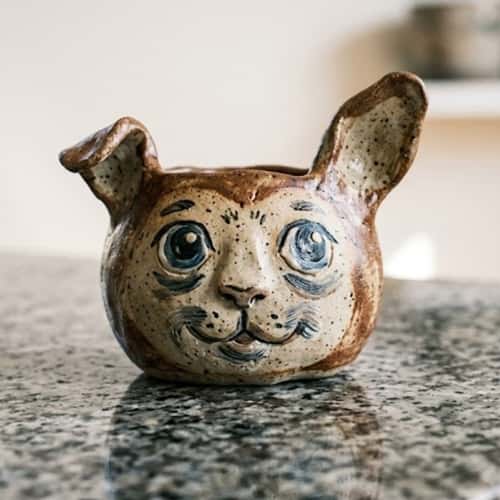 4. Animal Face Pinch Pot