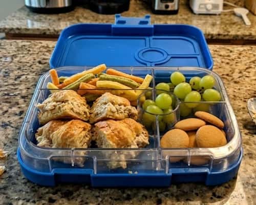 4. Chicken Salad Croissant Bites Box