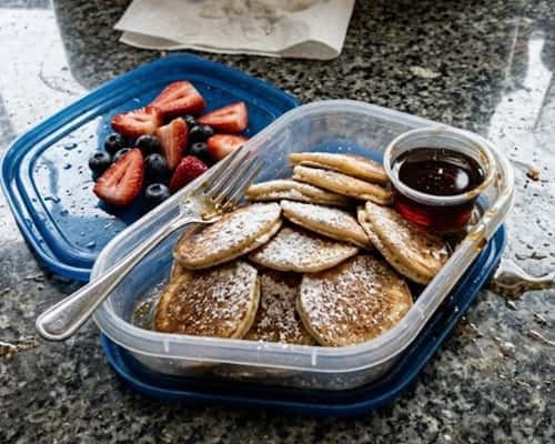 4. Mini Pancake Snack Box