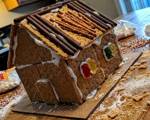 5. Cereal Wall Crunch House