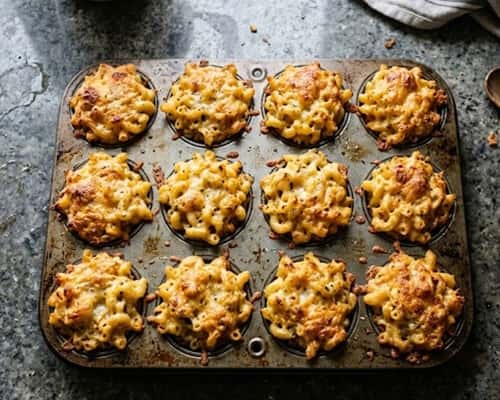 5. Cheesy Pasta Bites (Lunchbox Magic)