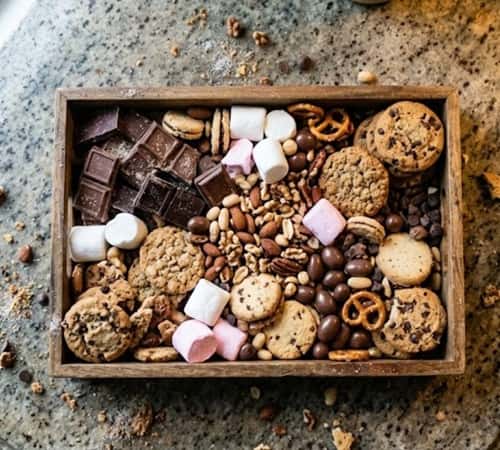 5. Chocolate & Sweet Treat Grazing Box