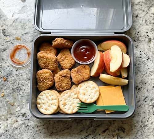 5. Cold Chicken Nugget Snack Box