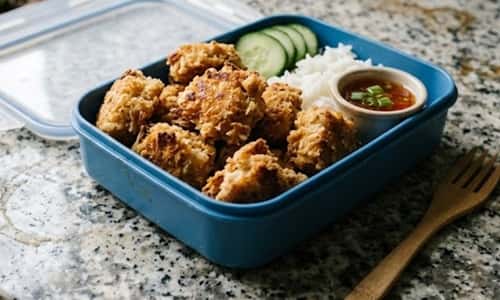 5. Crispy Chicken Rice Bites