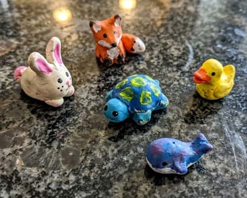 5. Tiny Animal Figurines 
