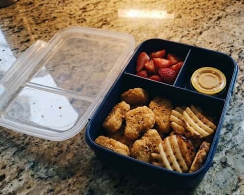 6. Chicken Nugget Mini Bento Remix