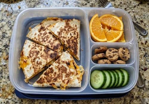 6. DIY Camp Quesadilla Triangles