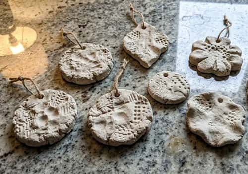 6. Decorative Clay Wall Hanging