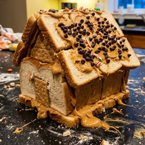 6. Peanut Butter Sandwich House