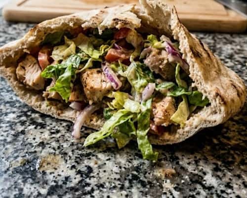 7. Chicken Stuffed Pita Pocket