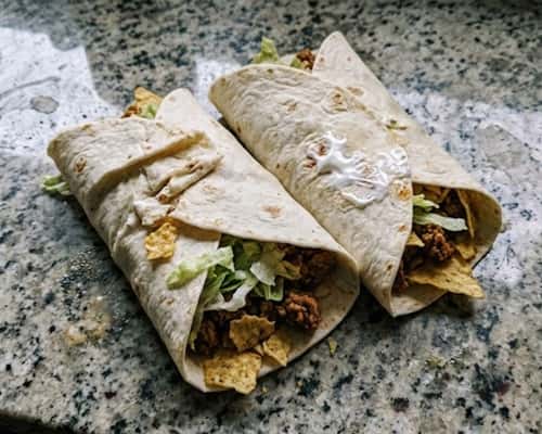 7. Turkey Taco Crunch Wrap