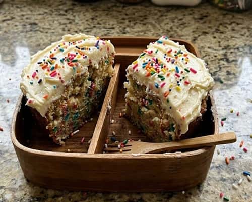 8. Funfetti Sprinkle Joy Mothers Day Bento Cake