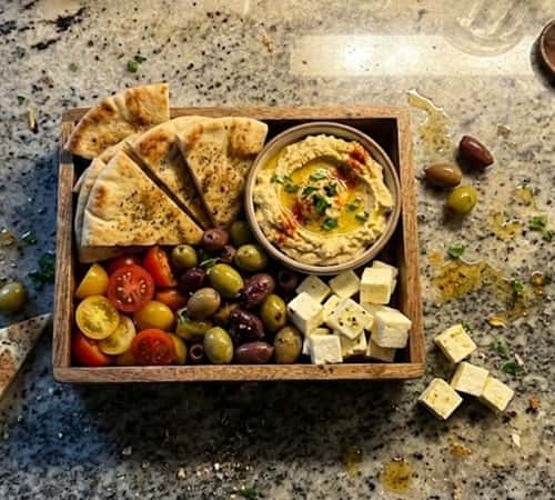 8. Mediterranean Inspired Grazing Box