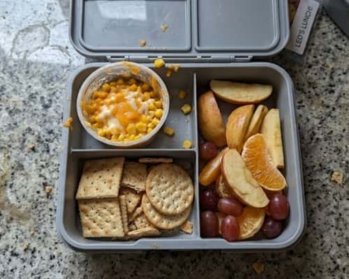 8. Sweet Corn & Cheese Cup