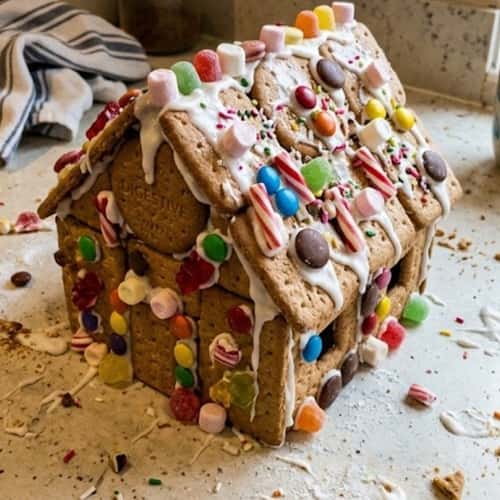 9. Biscuit Tin Box House