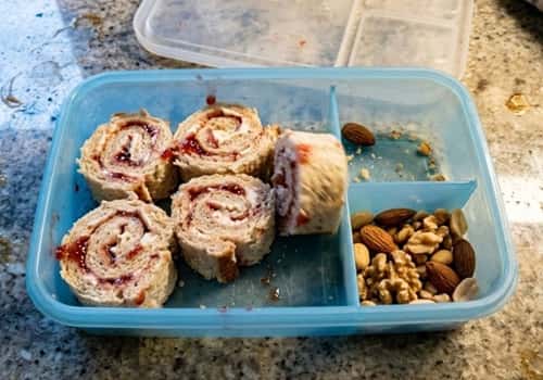 9. Jam & Cream Cheese Roll Bread