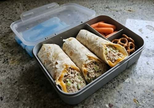 9. Tuna Melt Cold Wrap