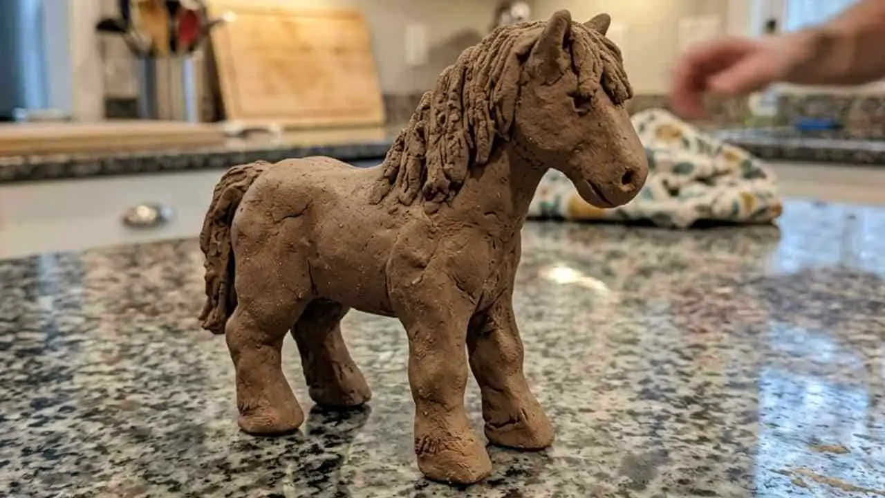 Air Dry Clay Farm Animal Crafts for Kids - featured