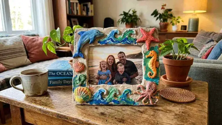 Summer Clay Sea Animal Crafts - featured