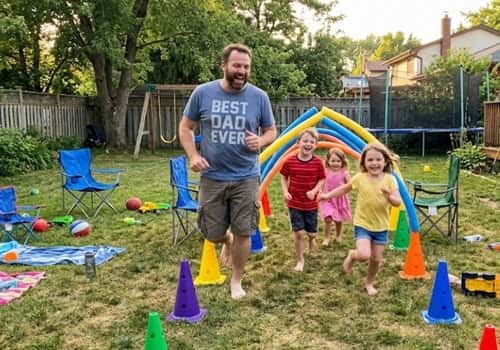 1. Backyard Obstacle Course Challenge