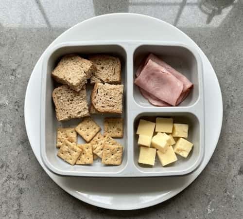 1. Deconstructed Sandwich (Every Part Separate)