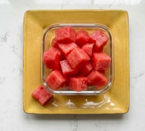 1. Watermelon Cubes